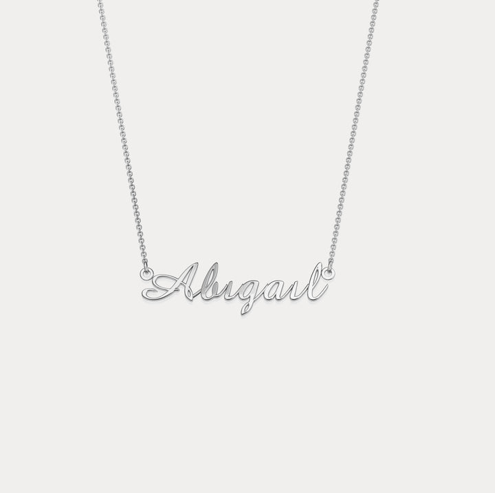 Halskette mit Quill Name