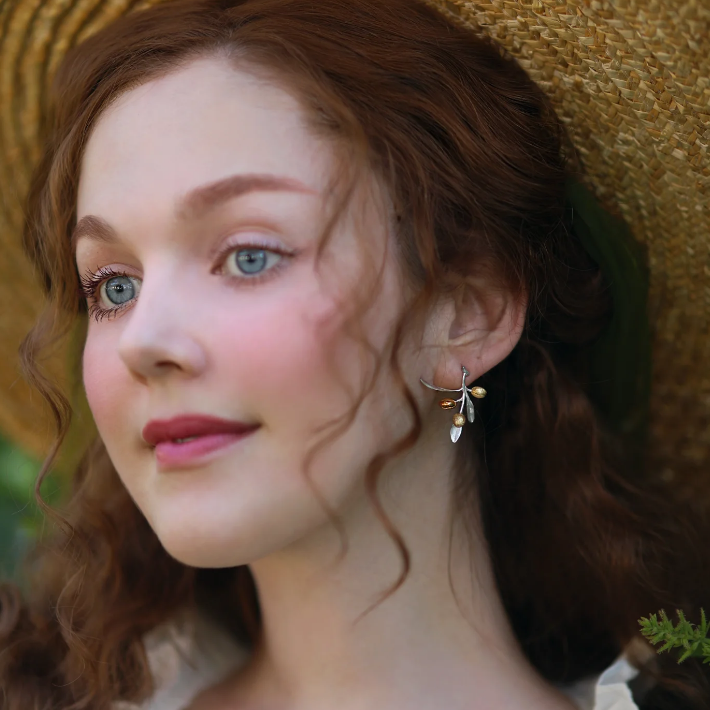 Olive Branch Earrings