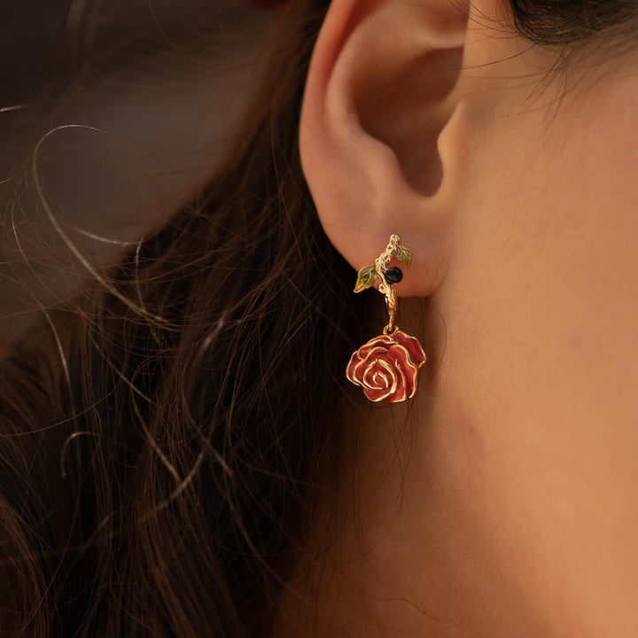 Rose Earrings