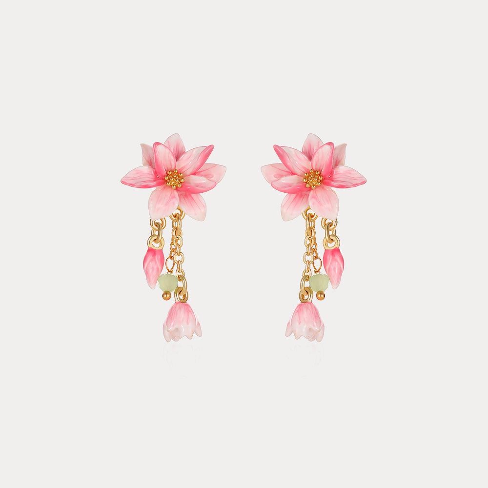 Selenichast magnolia earrings 1