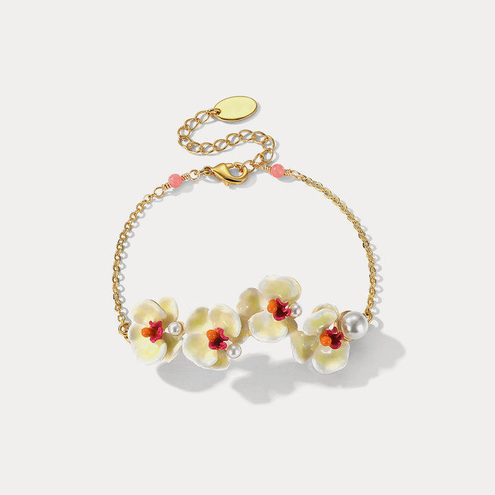 Selenichast phalaenopsis bracelet 1