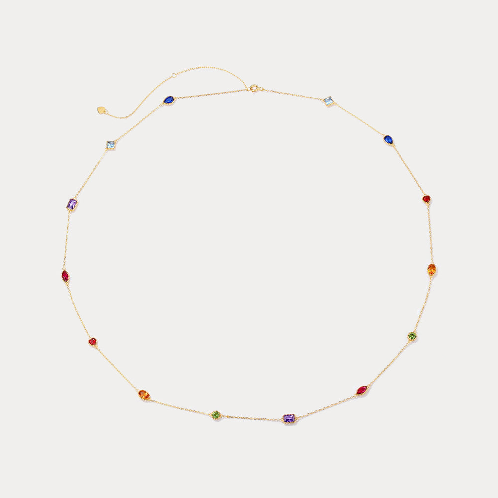 Selenichast Rainbow Gem Necklace