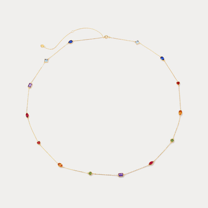 Selenichast Rainbow Gem Necklace