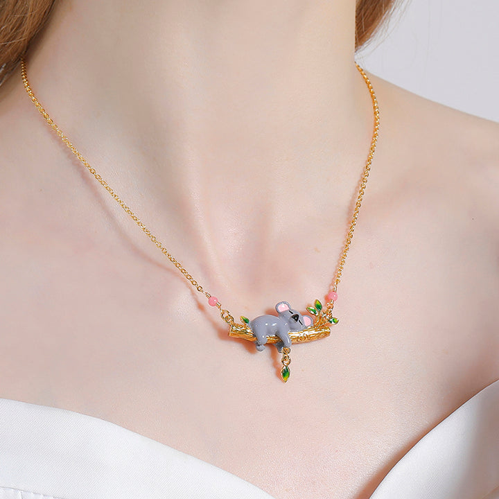 Selenichast Koala Necklace
