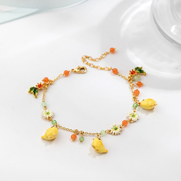 little chicken leaves bracelet