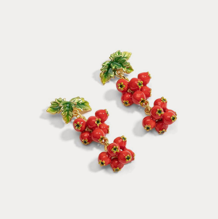 Cranberry Earrings for Gift