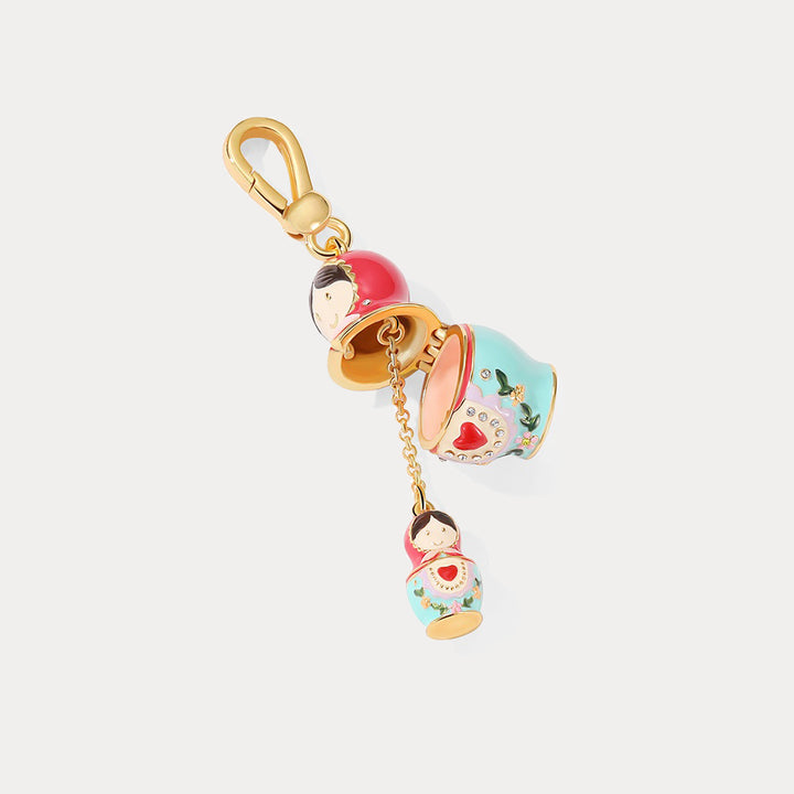Cute Matryoshka Locket Necklace