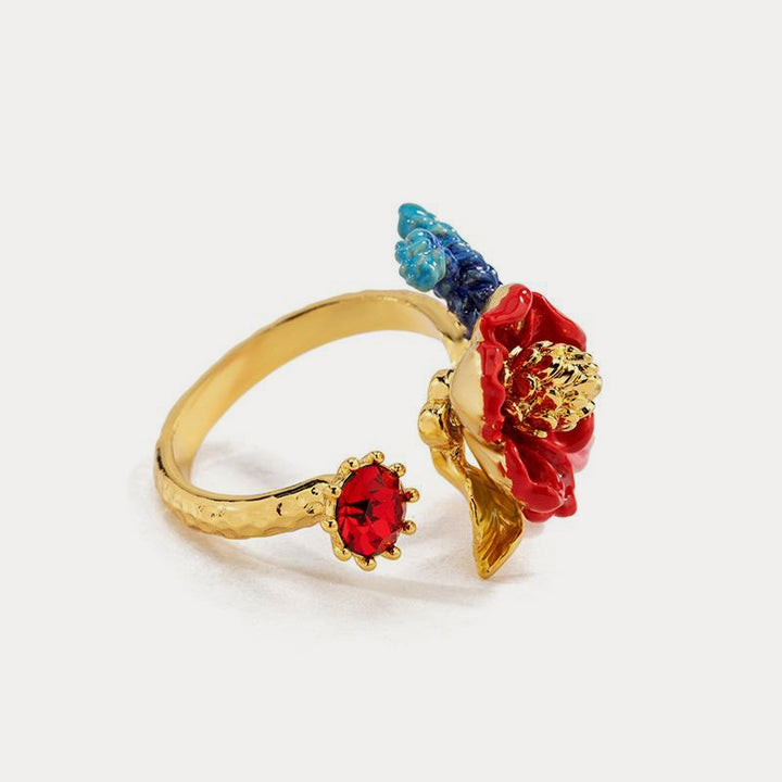 Peony Adjustable Ring