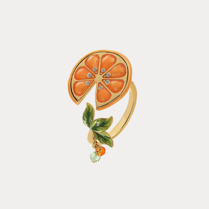 Selenichast orange slices ring