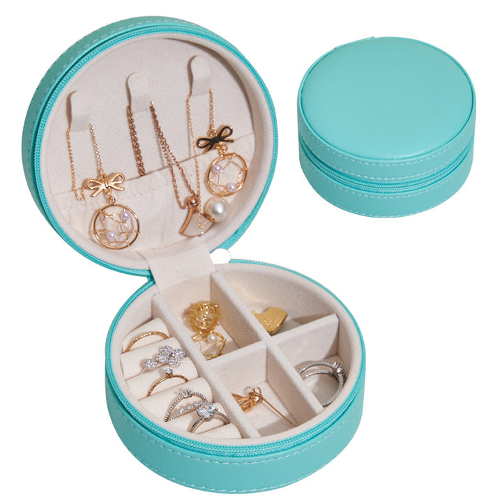 Blue Deluxe Jewelry Box
