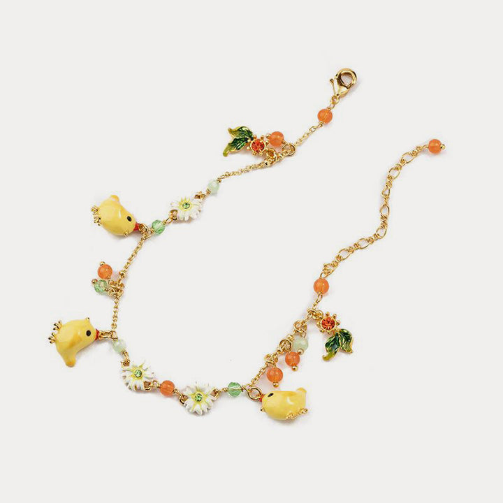 little chicken charms bracelet