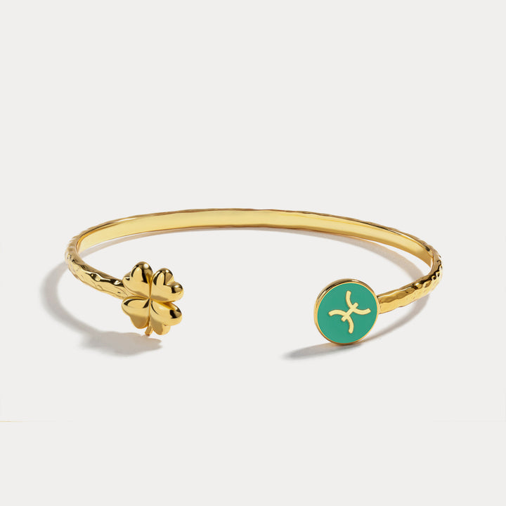 Pisces astrological sign bracelet
