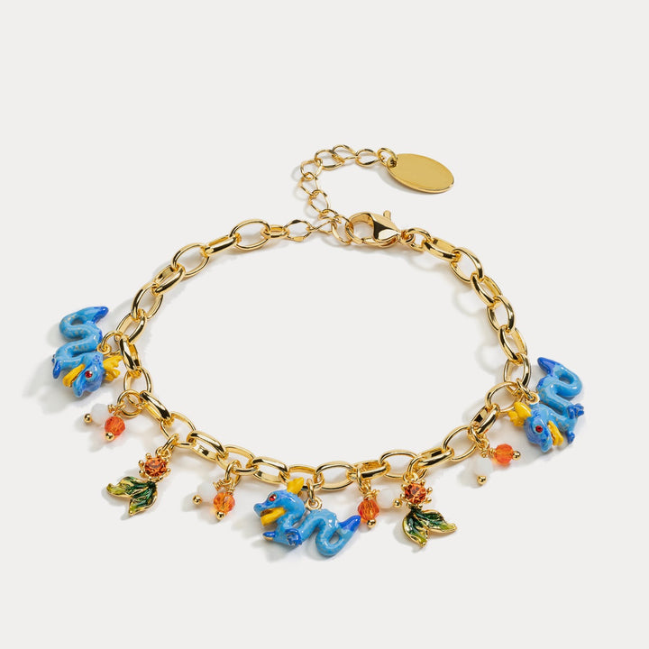 Selenichast dragon zodiac bracelet