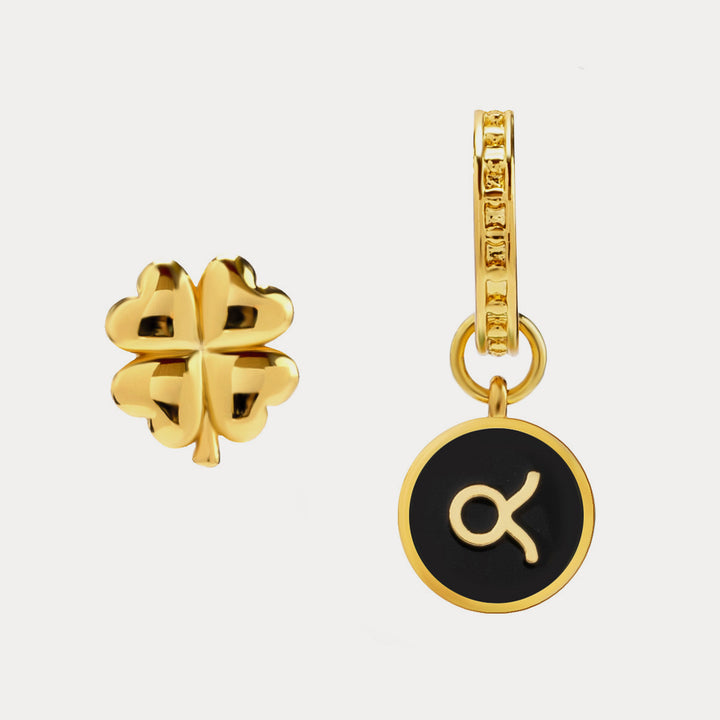 Selenichast astrological sign earrings