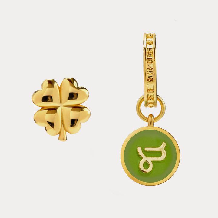 Capricorn astrological sign earrings