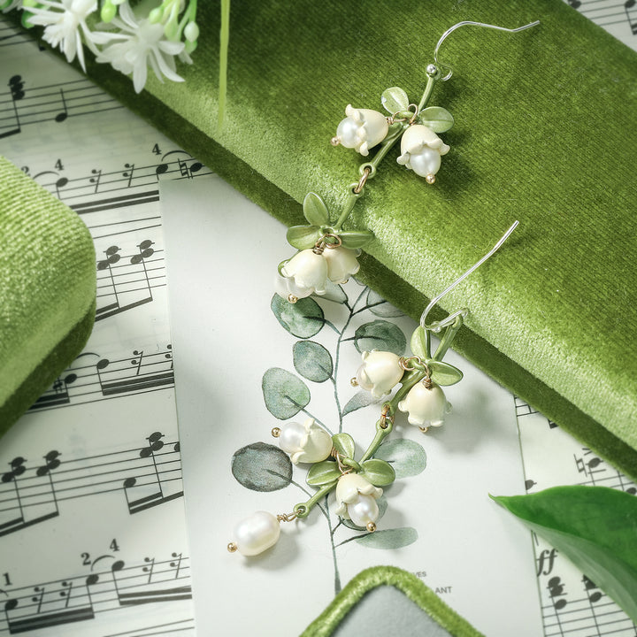 Lily Of The Valley Fashion Earrings