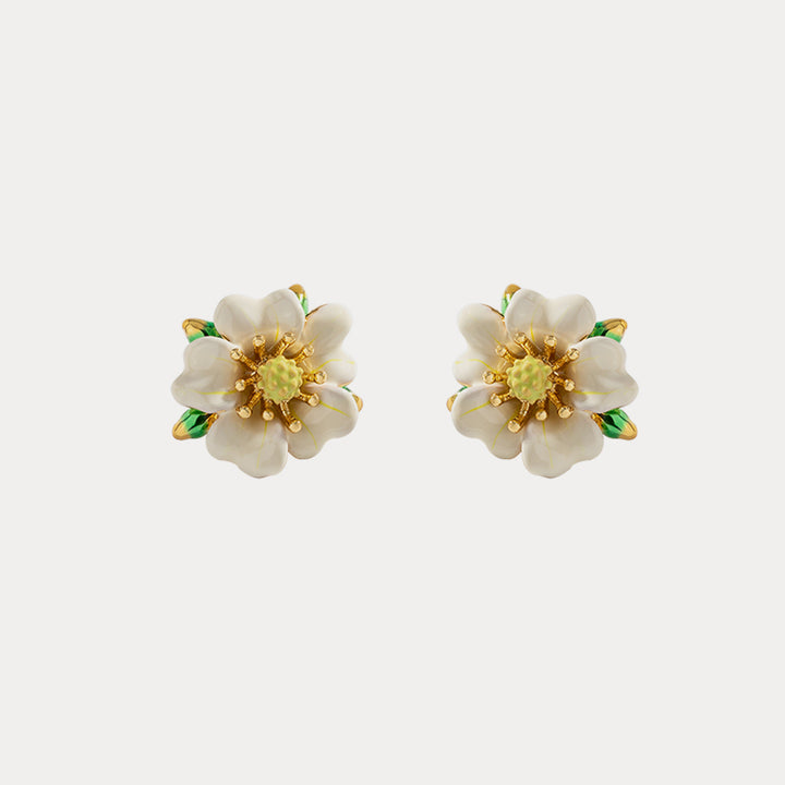 Selenichast Strawberry Flower Earrings