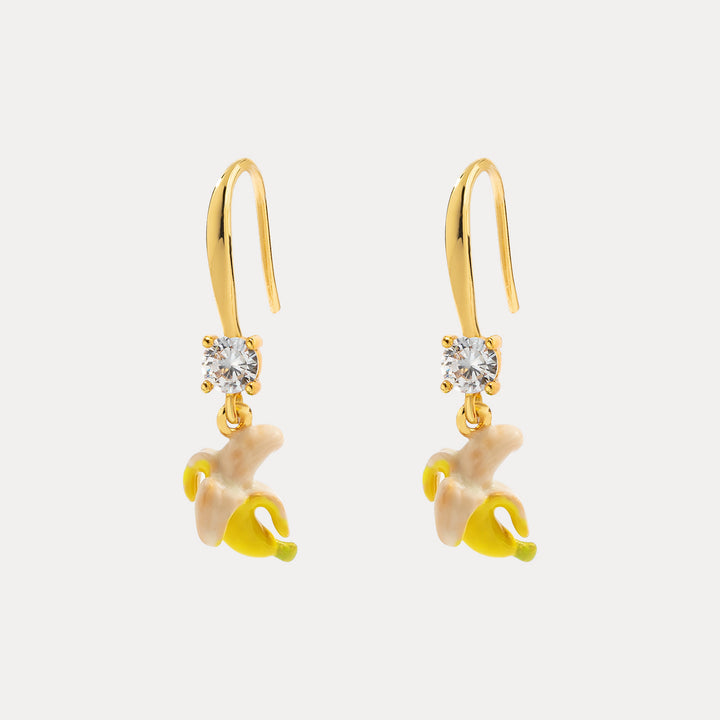 Selenichast Banana Earrings