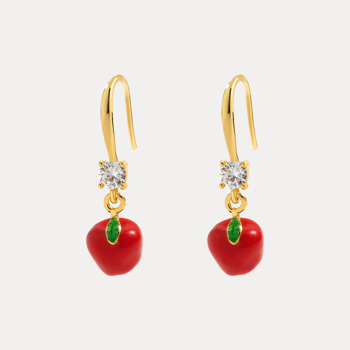 Selenichast Apple Earrings