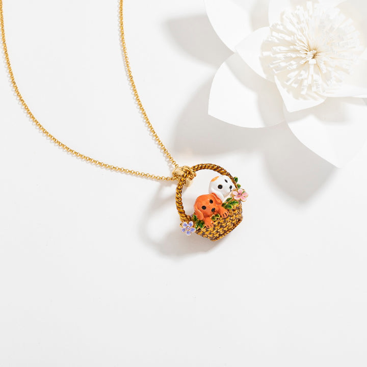 puppy chain necklace
