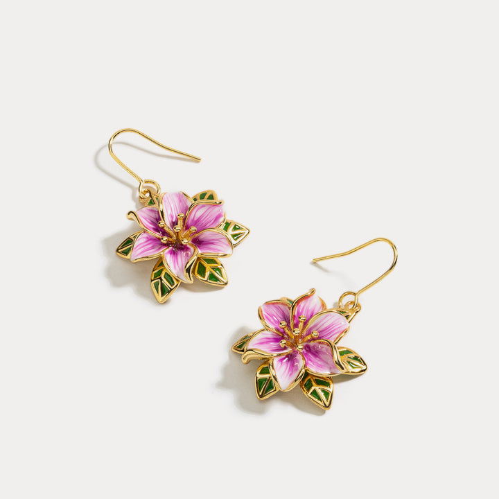 Selenichast bellflower earrings