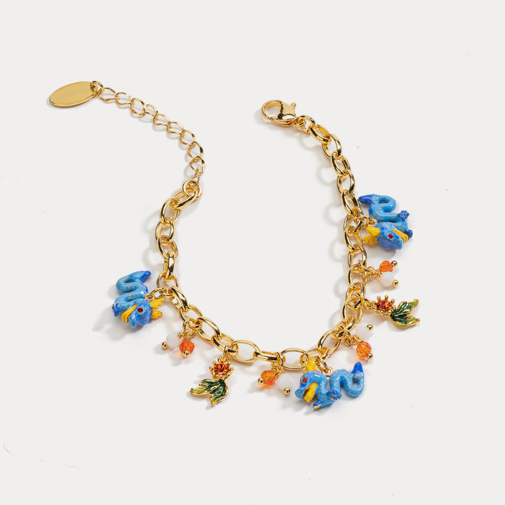 Selenichast dragon zodiac bracelet