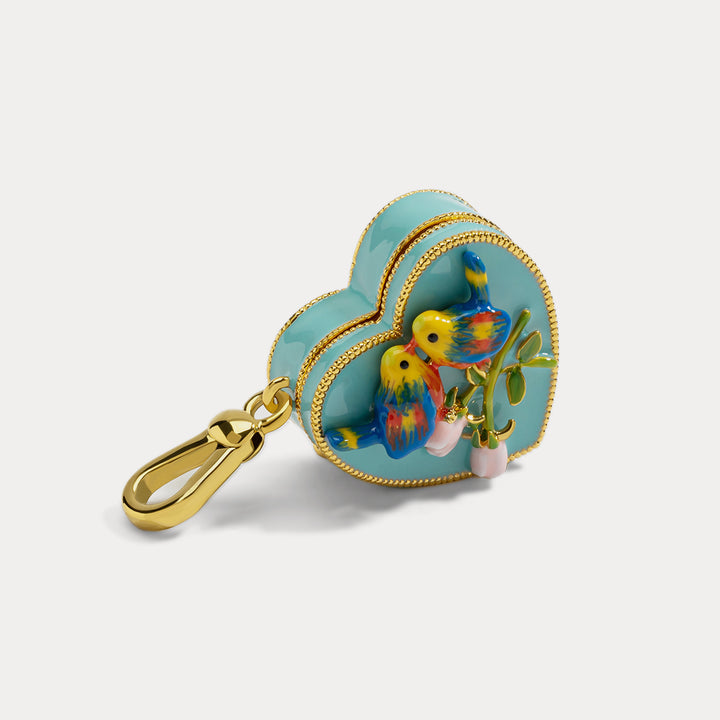 Memorial Box Birds Pendant