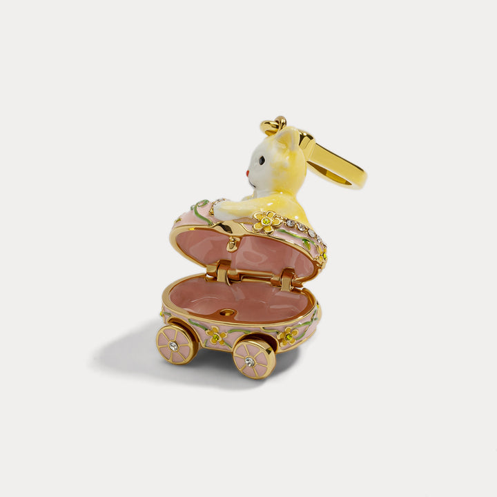 Yellow Kitten Stroller Pendant
