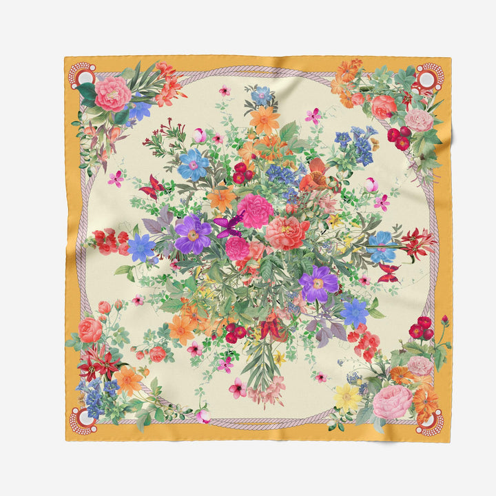 Blooming Square Scarf Top