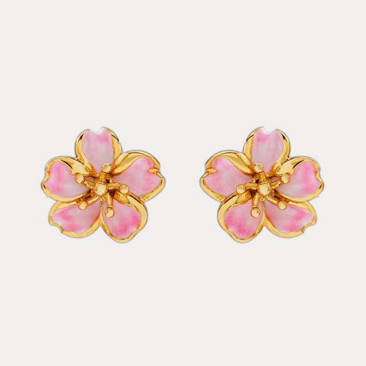 sakura stud designer earrings