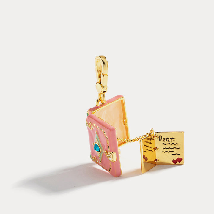 Dear Diary Long Pendant Necklace