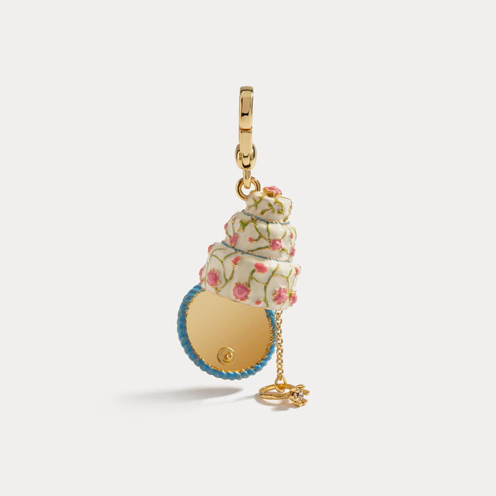 enamel cake pendant