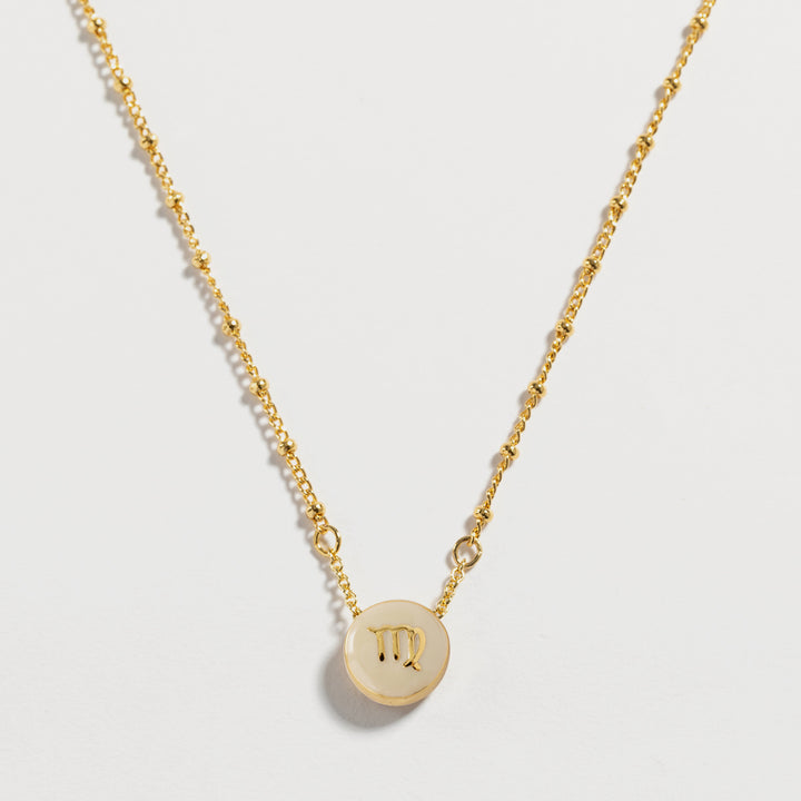 astrological sign virgo necklace