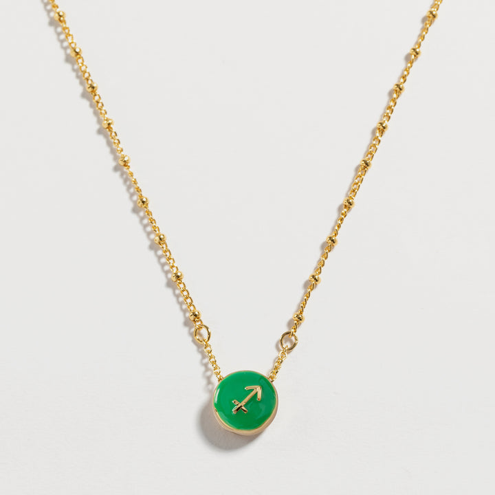 astrological sign sagittarius necklace