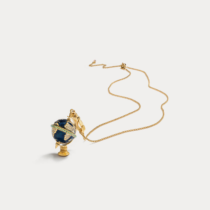 Selenichast Globe Pendant Necklace