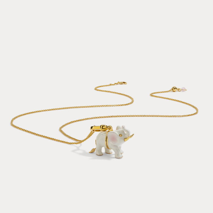Selenichast elephant pendant