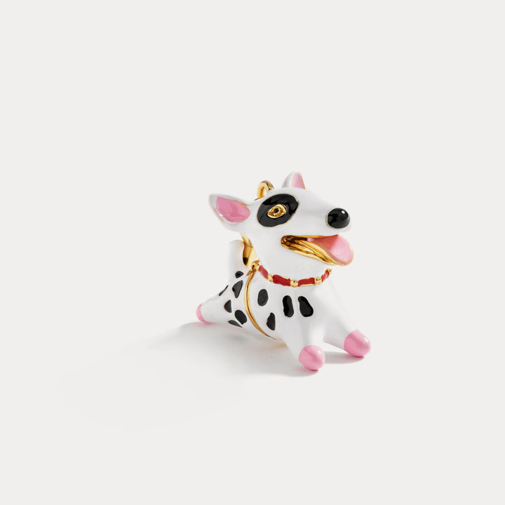dalmatians pendant gold necklace