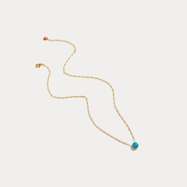 astrological sign chain necklace