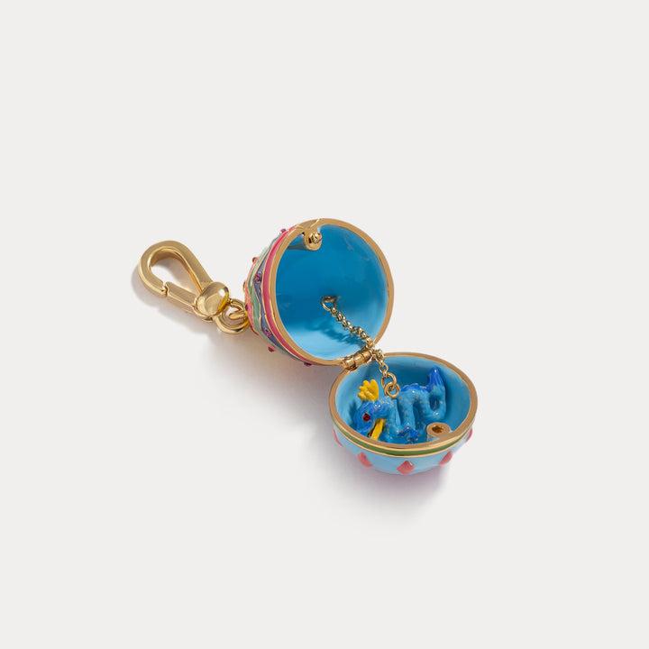 dragon zodiac easter egg pendant locket