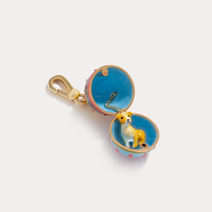 dog zodiac easter egg pendant jewelry for kids