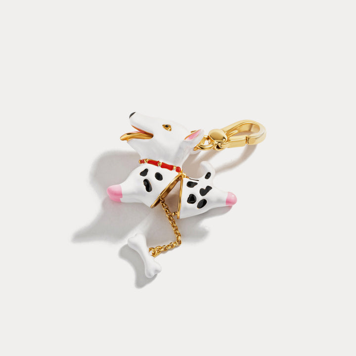 dalmatians long pendant necklace