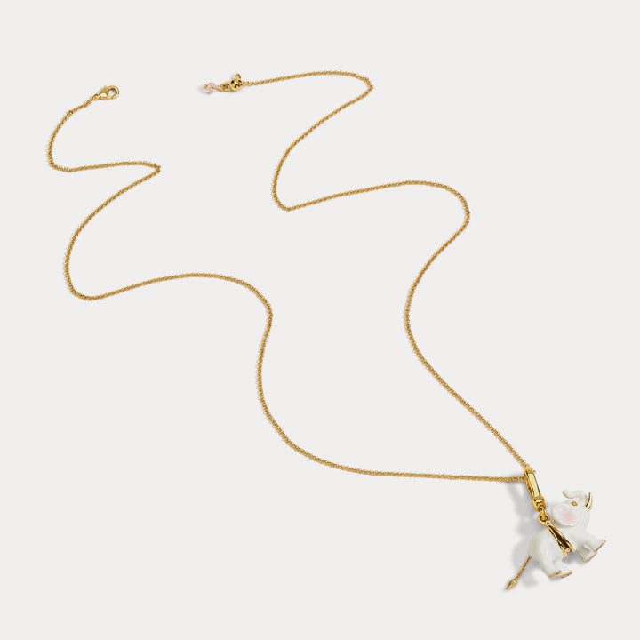 Selenichast elephant pendant