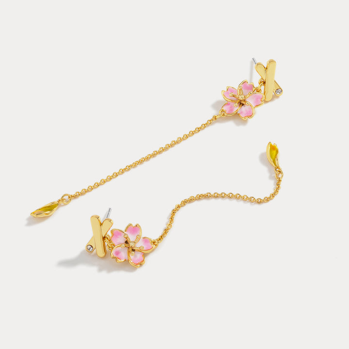sakura nature earrings
