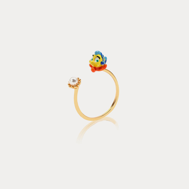 little fish enamel ring
