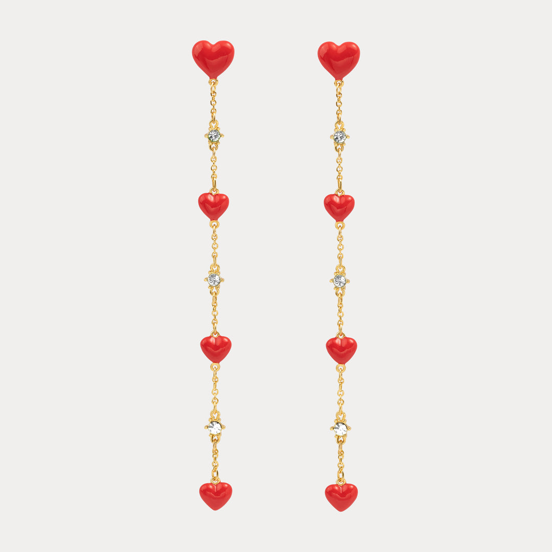 Selenichast Heart To Heart Earrings