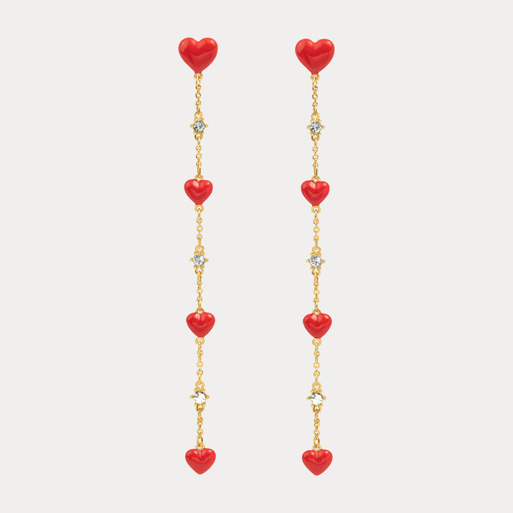 Selenichast Heart To Heart Earrings