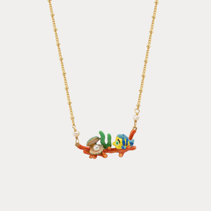 Selenichast little fish necklace
