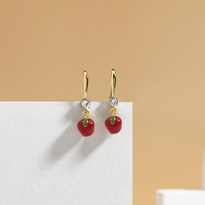 Apple Hook Earrings