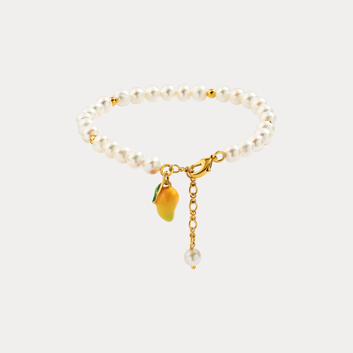 Selenichast Mango Pearl Bracelet