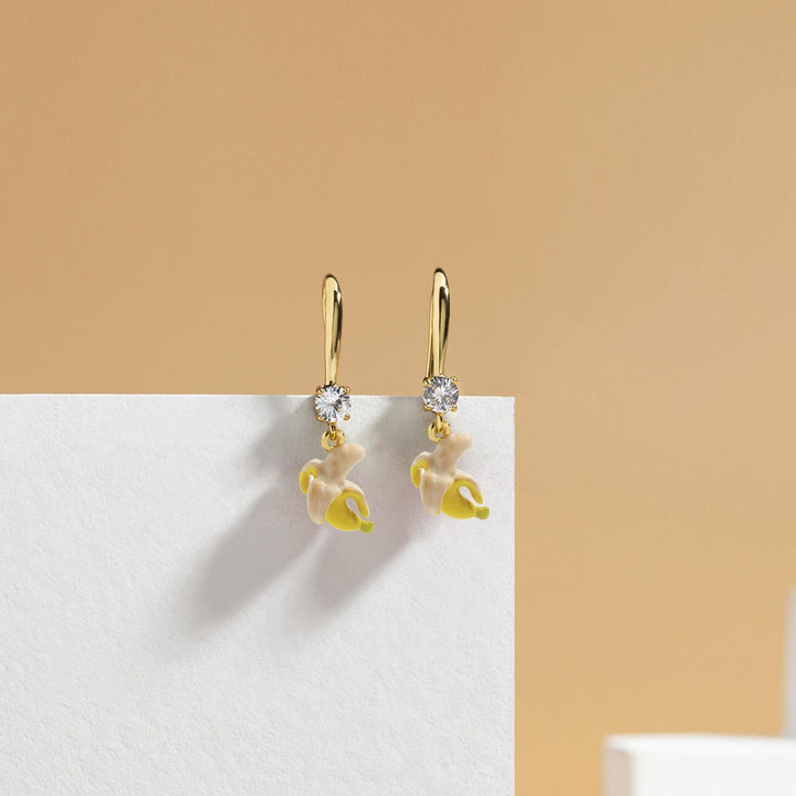 Banana Fruit Earrings